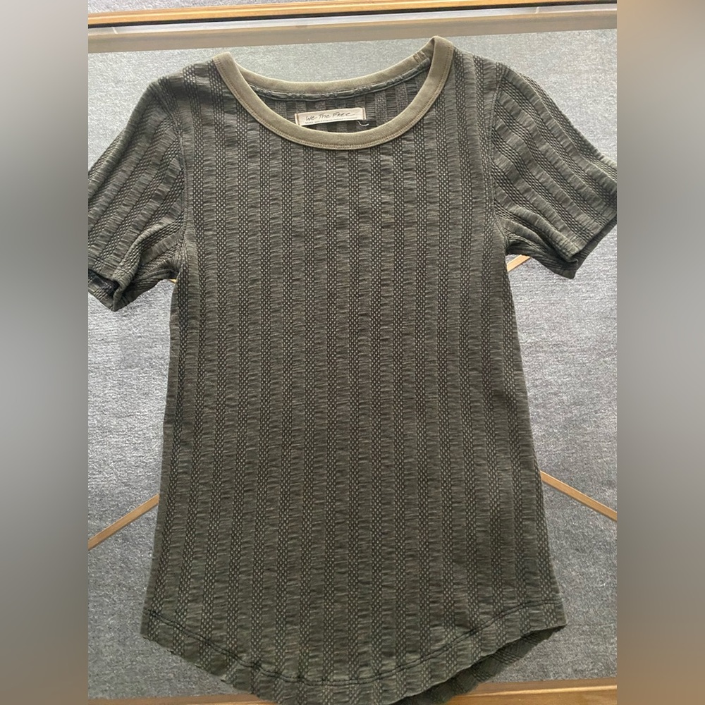 Free People Short Sleeve Top
